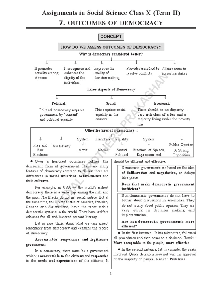 importance of democracy essay pdf