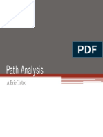 Path Analysis