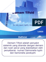 Diagnosis Dan Penatalaksanaan Demam Tiphoid