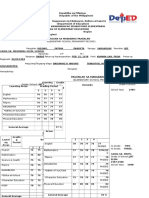 Form 137 - E: Pagunlad Sa Mababang Paaralan