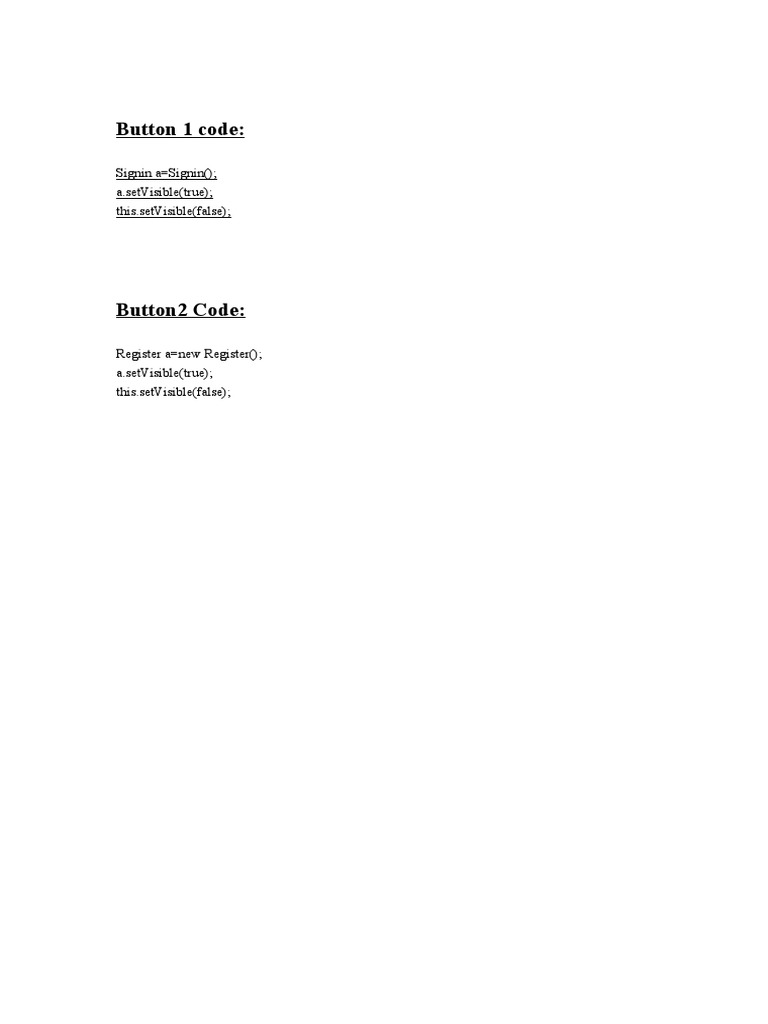 Java Code for User Authentication and Ticket Management | PDF