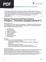 DAS-II Cognitive Assessment Overview | PDF | Recall (Memory ...