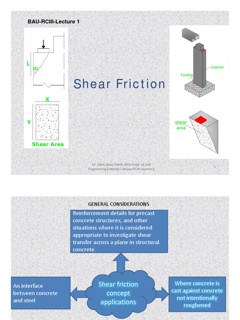RCIII 02 Shear Friction Beam (Structure) Fracture