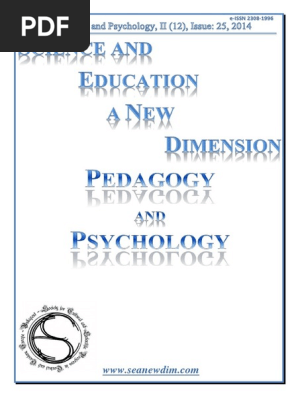 Seanewdim Ped Psy Ii12 Issue 25 Pdf Teachers Learning