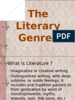 The Literary Genres