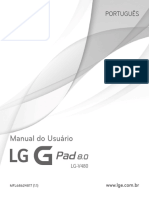 Manual Do Usuário LG G Pad V480