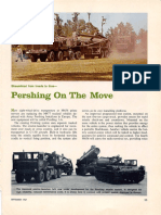 Pershing On The Move