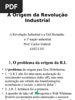 A Origem Da Revolucao Industrial