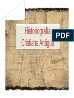 Historiografía Cristiana