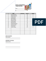 2016 Klo Provincial Team Roster