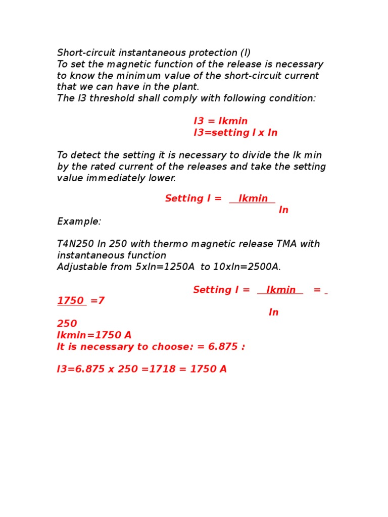 Short Circuit Protection | PDF