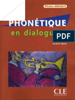 CLE International - Phonétique en Dialogues - Niveau Debutant