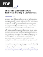 Berliner - Effects of Inequality and Poverty