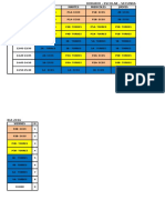 Horario Avanzado 2016