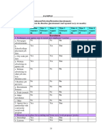 Recruitment Selection Retention Questionnaire