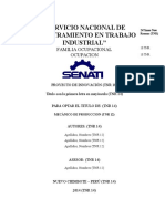 Estructura de Proyecto de Innovacion SENATI.