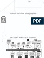 Content Acquisition Strategy Update