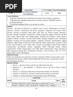 KTU Syllabus For S1 and S2 Basic Electronics