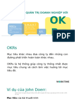 Quản trị doanh nghiệp với OKRs