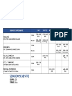 Horario de Medicina