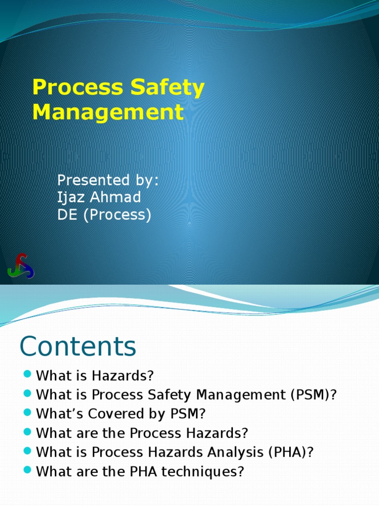 Process Safety Management Overview | PDF | Safety | Prevention