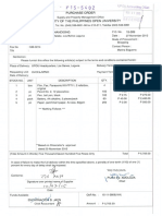 PO No. 15-309_Purchase of Various Office Supplies November