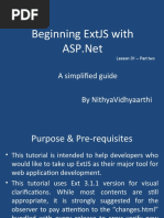 Download Introduction to ExtJS Lesson 01 - Part Two by Arun Prasad SN30001121 doc pdf