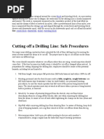 Tonghand Training for Drill Line Safety | PDF | Drilling | Drill