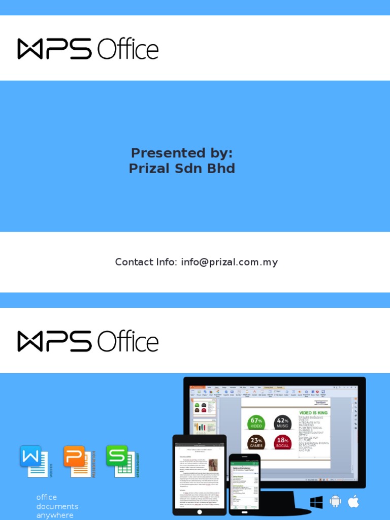 WPS Office 2016 Download Free PDF Microsoft Office Microsoft Excel