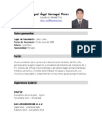 Miguel Angel Sernaque Flores CV