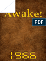 Awake! - 1966 Issues