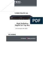 DG-HD8040 User Manual