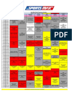 SportsMax Weekly Programme Schedule February 22 - 28, 2016
