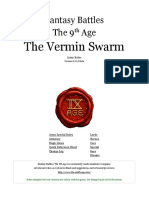 The Ninth Age The Vermin Swarm 0 11 0