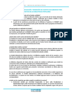 CONABIP-37 Instructivo Sobre Aplicacion y Rendicion de Cuentas de Subsidios A Proyectos de Las BPs