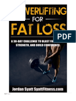 Powerlifting For Fat Loss Challenge 30 Day Challenge