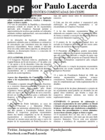 Professor Paulo Lacerda - Afo Questões Comentadas Do Cespe