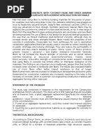 Properties of Concrete With Coconut Husk and Dried Banana Leaffibers as Aggregate Replacementintroductionrationale