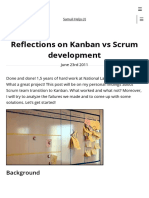 Kanban Vs Scrum Development