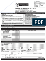 Borang Permohonan Agihan Zakat