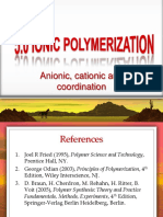 6.0 Ionic Polymerization 2015