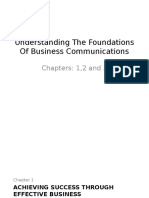 Part 1 Understanding the Foundations of Business Communications