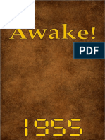Awake! - 1955 issues