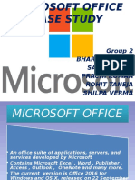 Microsoft Office Case Study Group 2, Sec b