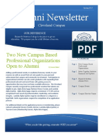 2015 alumni newsletter