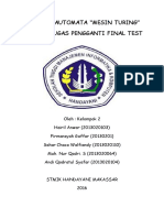 Tugas Makalah Pengganti Final