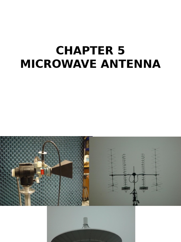 Microwave Antenna Pdf Antenna Radio Microwave