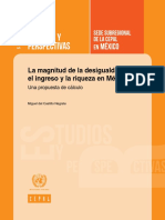 La Magnitud de La Desigualdad en El Ingreso y La Riqueza en México