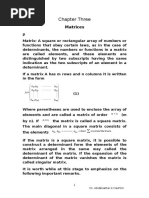 Matrices