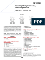 ACI 304R-00 Guide for Measuring, Mixing, Transporting, And Placing Concrete